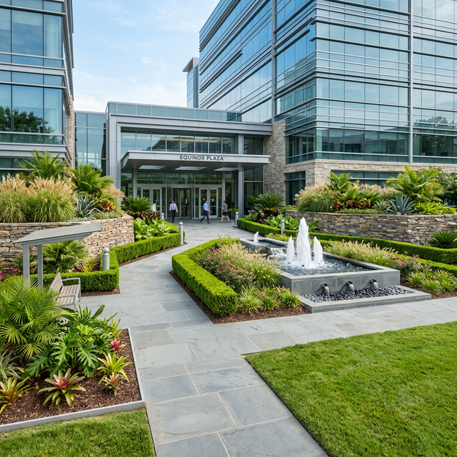 Commercial Office Park Landscaping